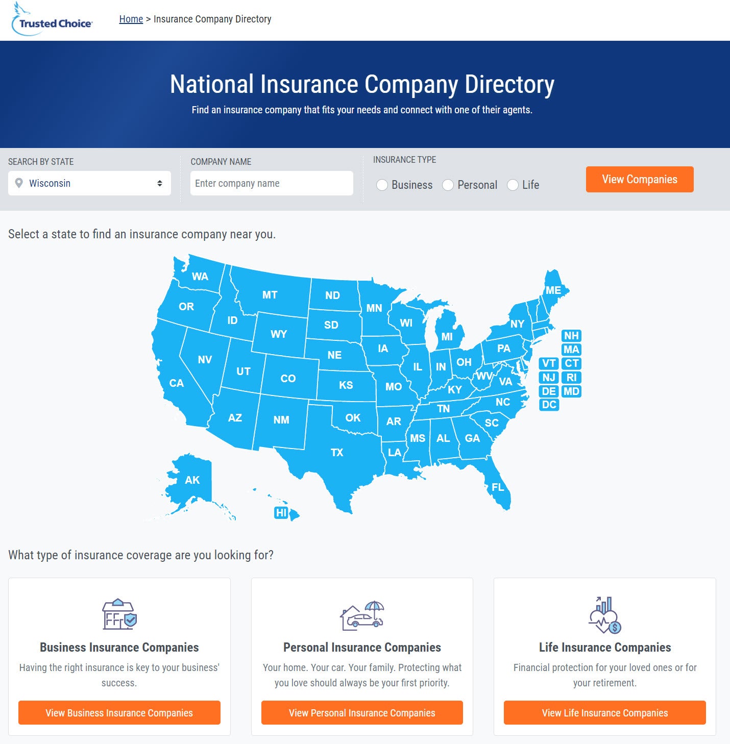 National Insurance Company Directory