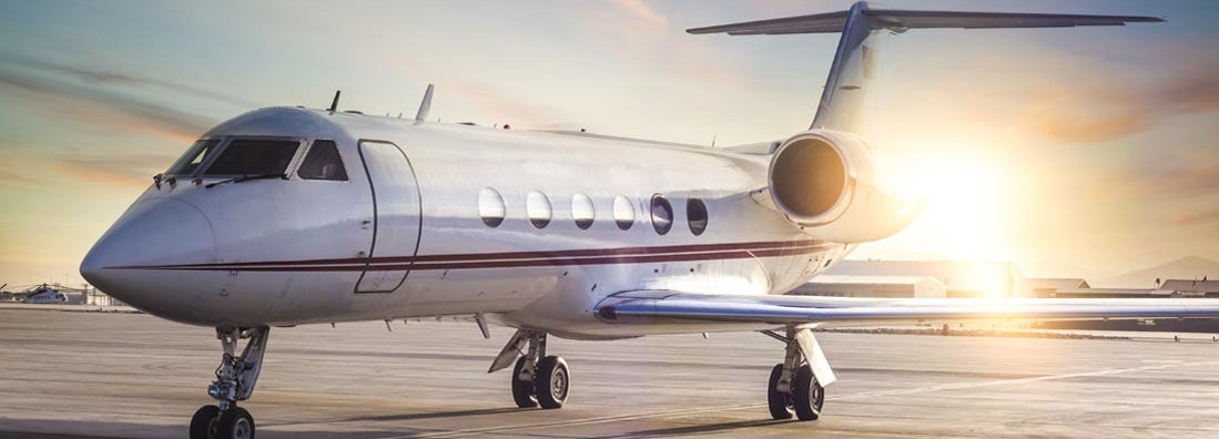 Airplane on runway. Find Airplane Insurance.