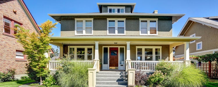house in the city