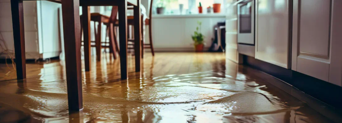Flooded floor in kitchen area from water leakage. How much flood insurance do I need?