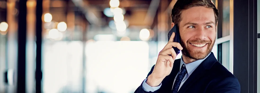 Portrait of businessman in an office. Business Insurance in Shorewood, Wisconsin.