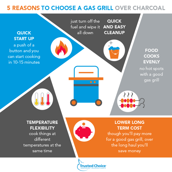 choose a gas grill infographic
