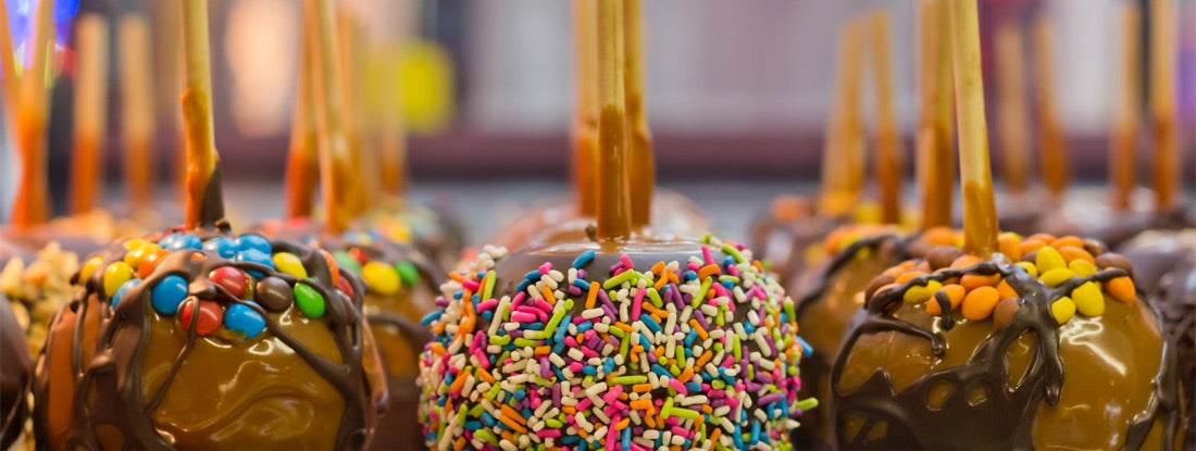 candy apple dessert treats