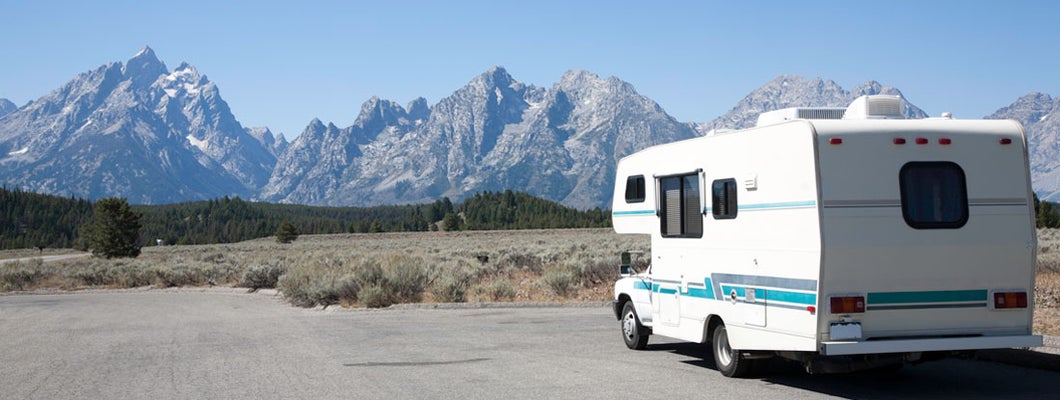RV In Grand Teton National Park, Wyoming. Find Wyoming RV insurance.