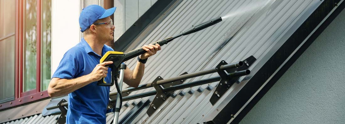 Exterior Building Cleaning Service