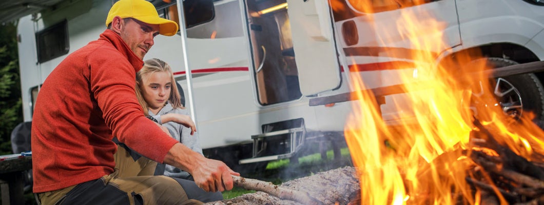 RV Camper Camping and Family Time. Find Washington DC RV insurance.