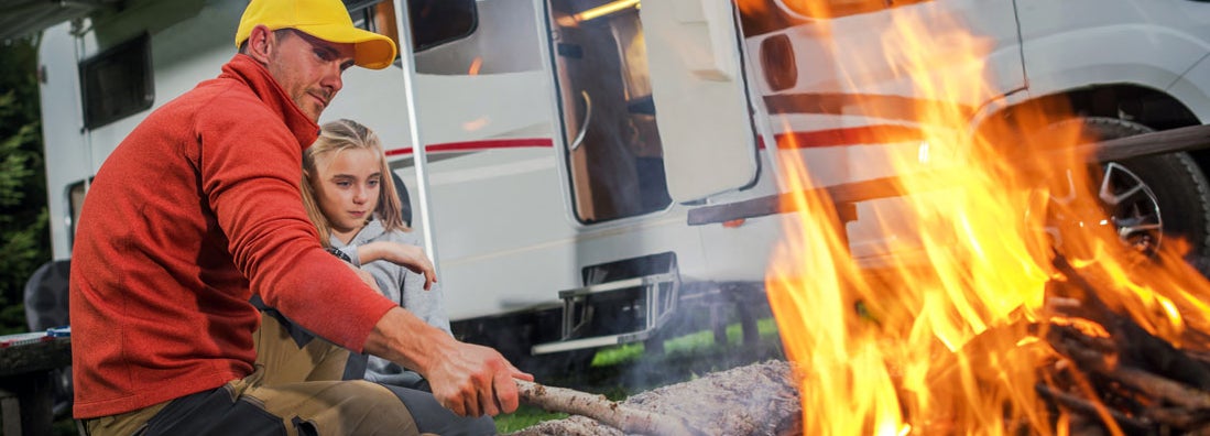 RV Camper Camping and Family Time. Find Washington DC RV insurance.