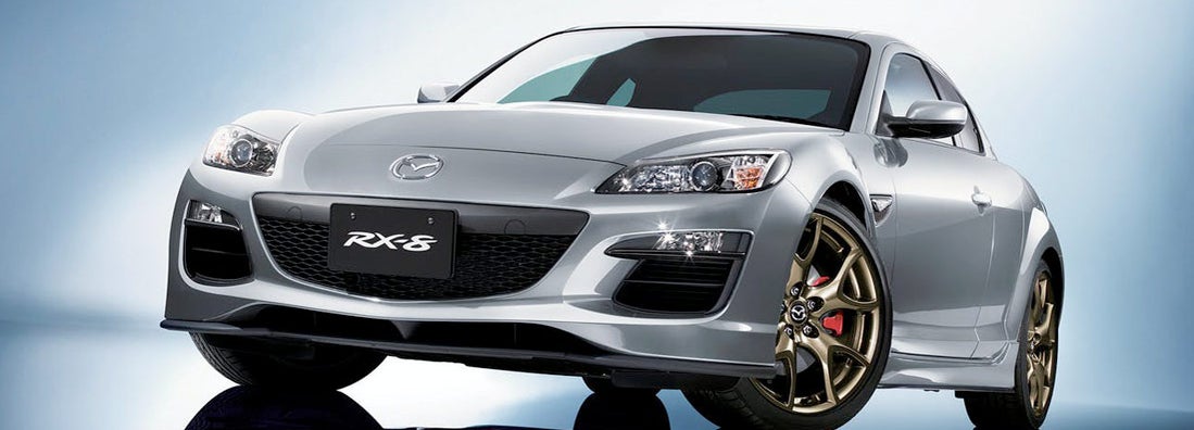 Gray Mazda RX-8. Find Mazda RX-8 Insurance.