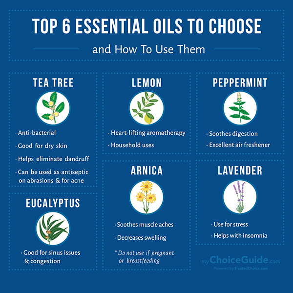 6 essential oils