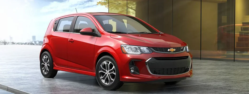 Red Chevy Sonic. Find Chevy Sonic Insurance.