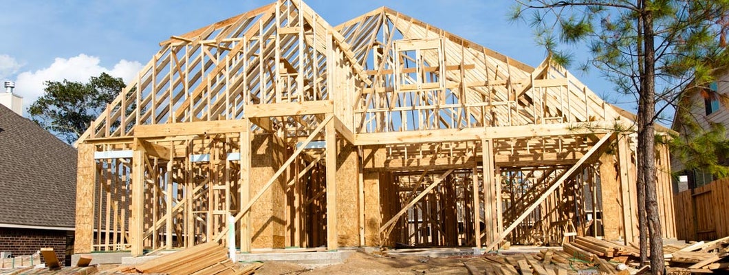 New Home construction in growing subdivision