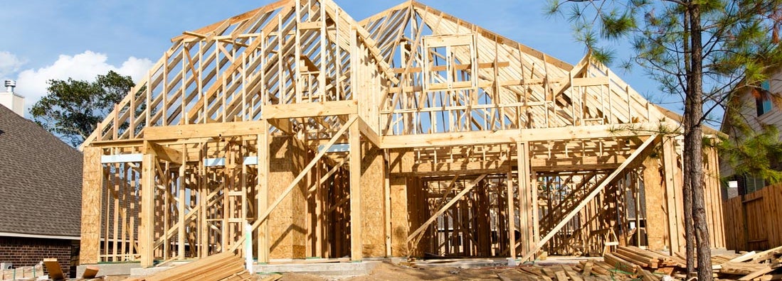 New Home construction in growing subdivision