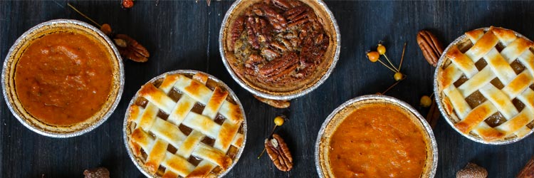 Apple pie Pumpkin pie and Pecan pie