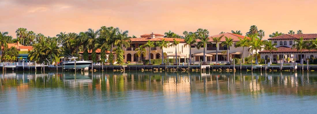 Beautiful home in the heart of the city on the Miami waterfront.