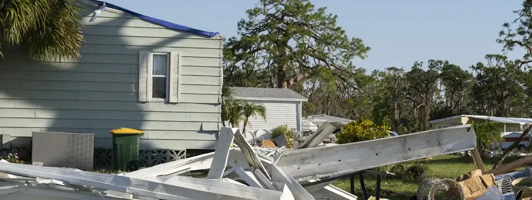 Consequences of a hurricane. Find South Carolina Earthquake Insurance.