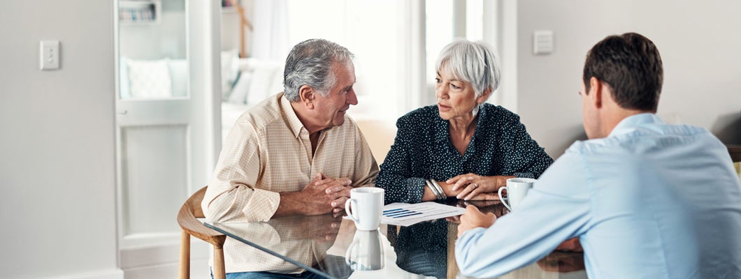 Getting expert agent advice to help them through old age