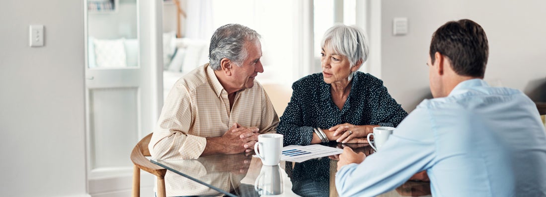 Getting expert agent advice to help them through old age