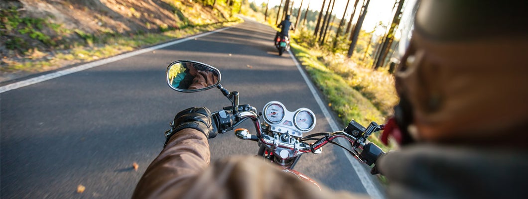 Close up of a high power motorcycle