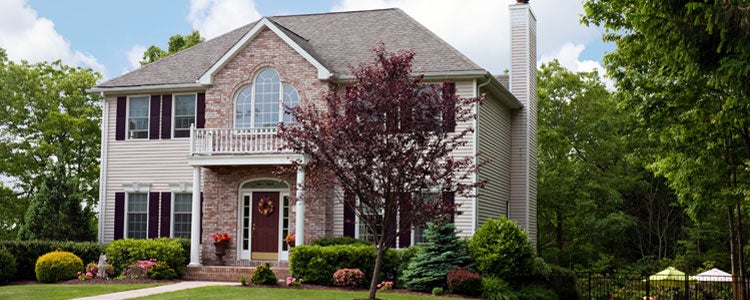 large house with nice landscape