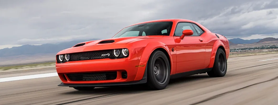 Red Dodge Challenger. Find Dodge Challenger Insurance.