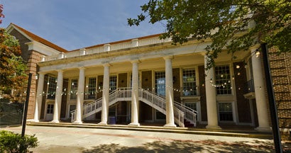 Paul B. Johnson Commons at Ole Miss (the University of Mississippi) in Oxford, Mississippi