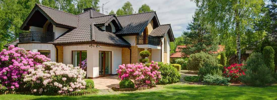 Elegant new villa with backyard. Find Home Insurance Deductibles.