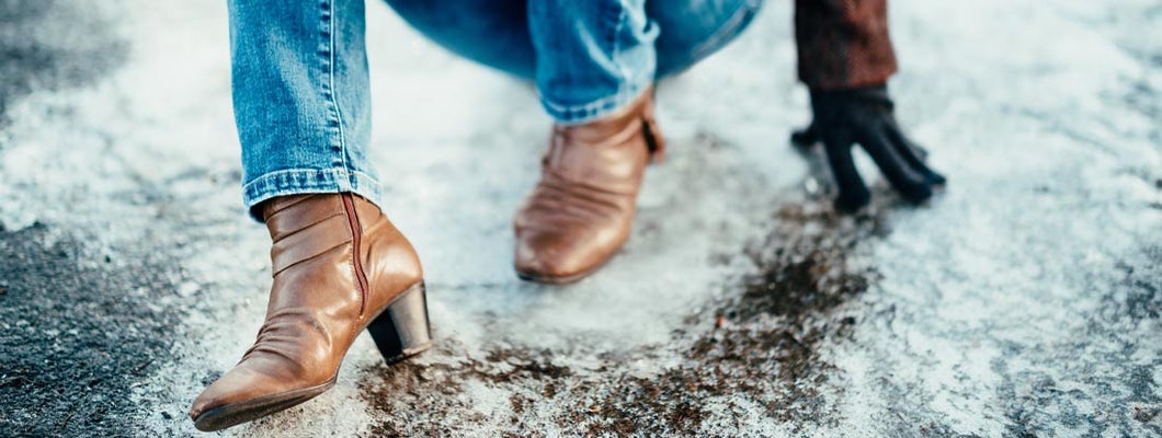 Woman slipped on ice covered sidewalk. Who's responsible for icy sidewalk injuries, me or the city?