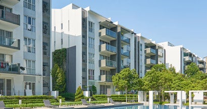 Modern residential buildings with outdoor facilities. What is condo insurance and what does it cover?