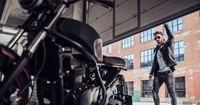 Motorcycle in garage. Does Motorcycle Insurance Cover Theft?