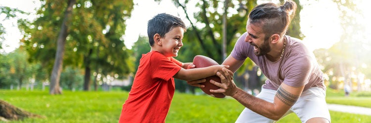 American football with my uncle