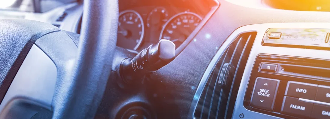 Vehicle vent interior of automobile. Sanford, Maine Car Insurance.