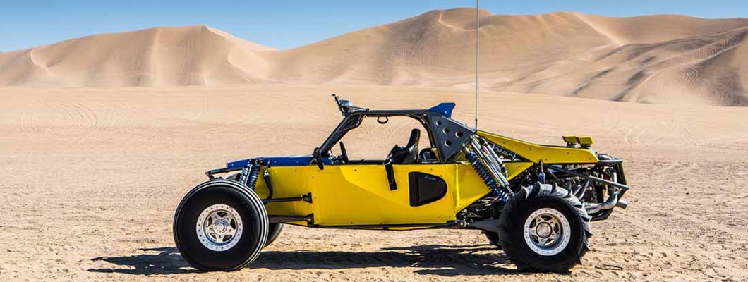 Dune Buggy in Desert Area. Find Dune Buggy Insurance.