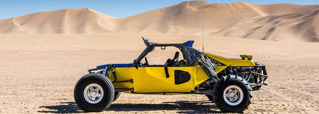 Dune Buggy in Desert Area. Find Dune Buggy Insurance.