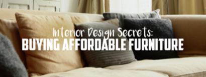 Buying Affordable Furniture