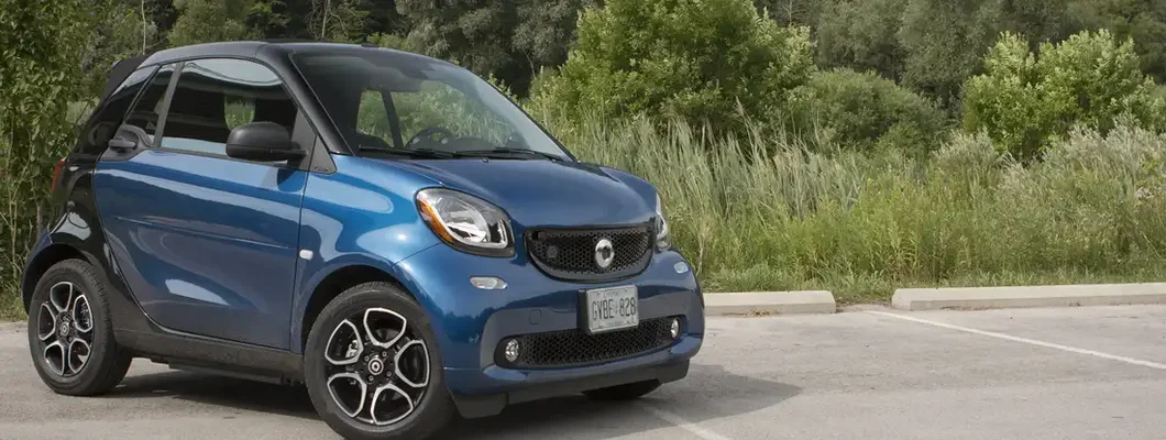 2018 blue smart car. Find Smart Car Insurance.