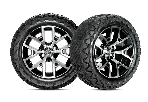 Atlas II 14 inch wheels gloss black