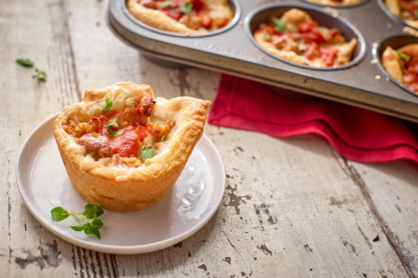 Supreme Pizza Muffins