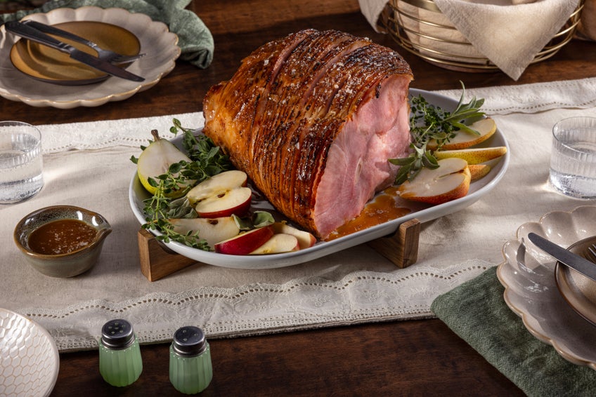 Salted Caramel Spiral Ham
