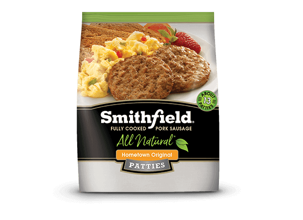 Hometown Original Fully Cooked Sausage Patties