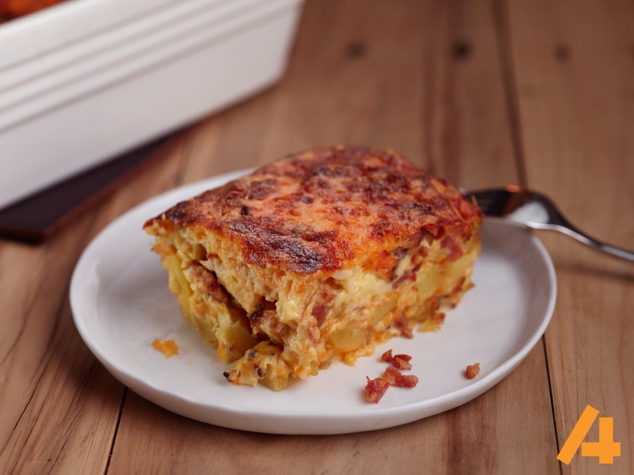Loaded Bacon and Cheese Casserole