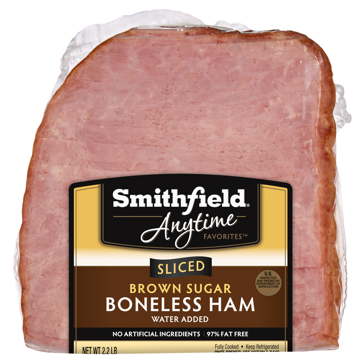 Anytime Favorites Brown Sugar Boneless Sliced Quarter Ham