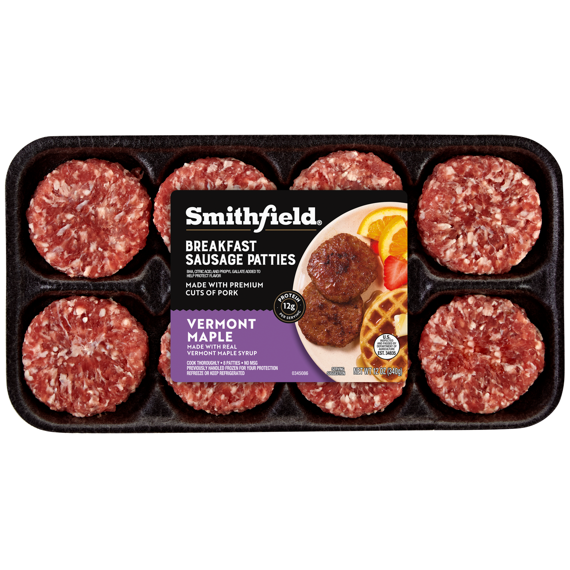 Vermont Maple Breakfast Sausage Patties