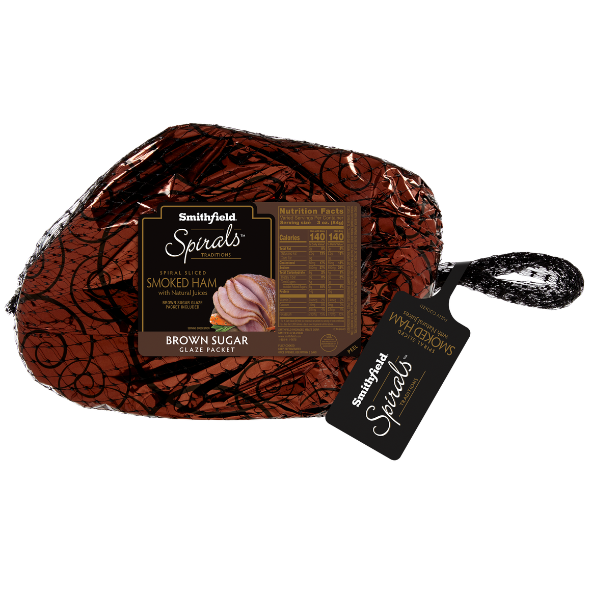 Smithfield Spirals Brown Sugar Spiral Sliced Ham
