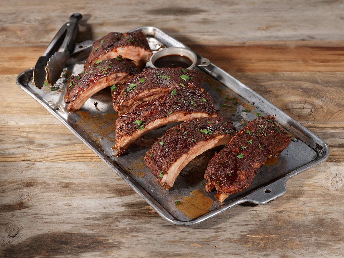 Spicy Jerk Baked Ribs