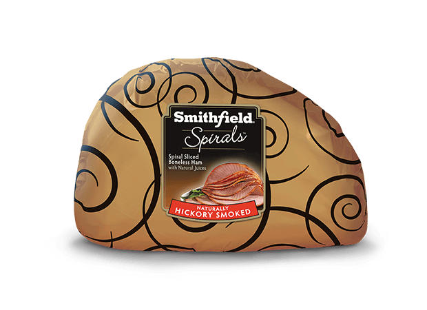 Smithfield Spirals Hickory Smoked Boneless Quarter Ham