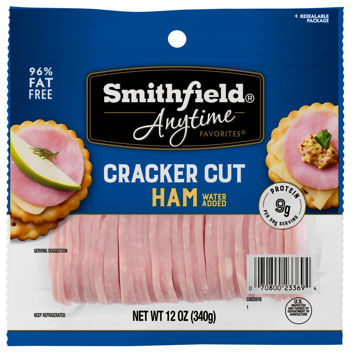 Anytime Favorites Ham Cracker Cut