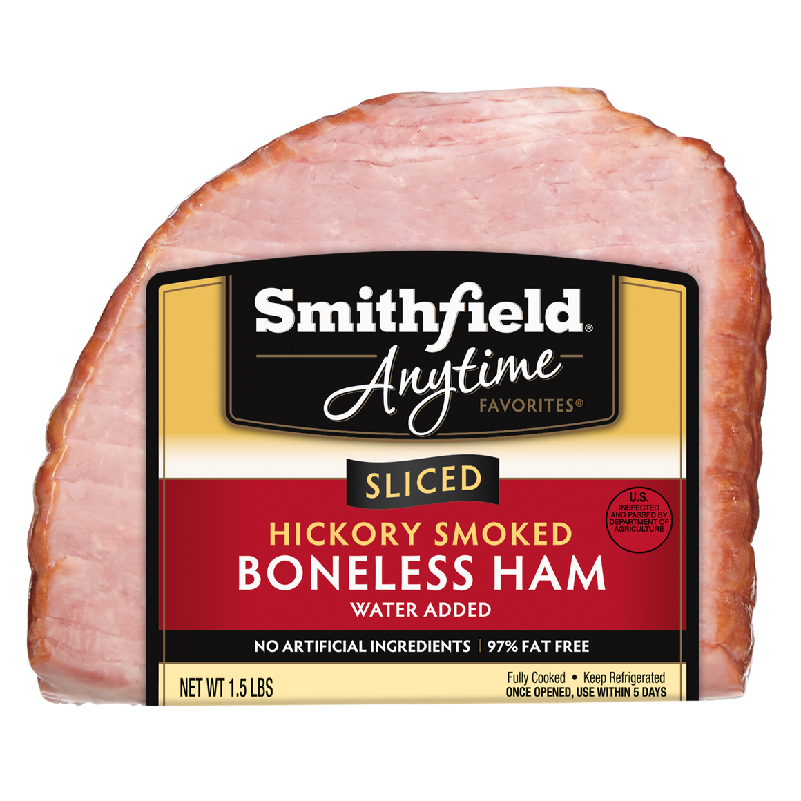 Anytime Favorites Hickory Smoked Boneless Sliced Quarter Ham