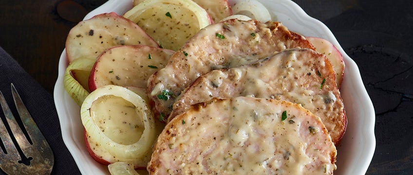Old Fashioned Smothered Pork Chops and Potatoes