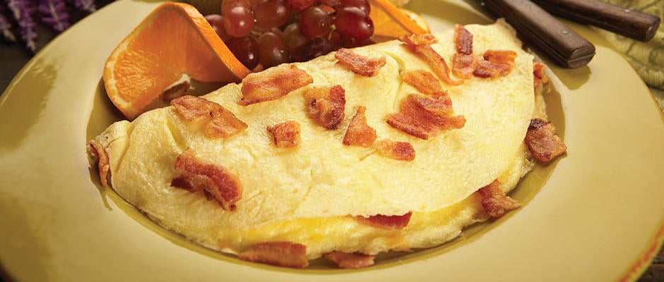 Bacon and Cheese Omelette
