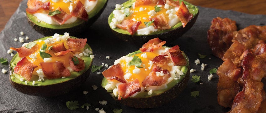 Baked Eggs in Avocado